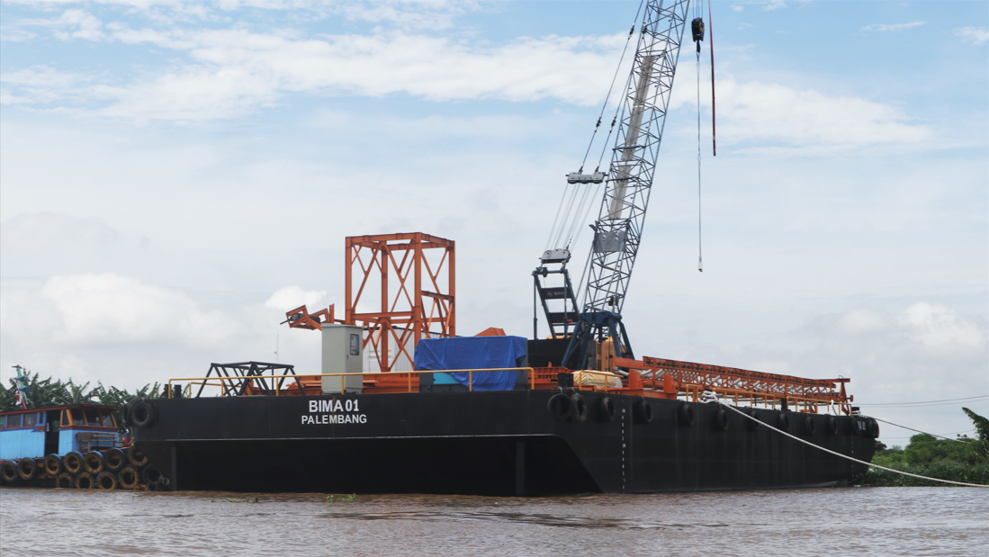 BIMA 01; Kapal tongkang untuk batu bara dari KPS Shipyard